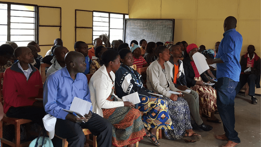 Community involvment CHWs orientation, meetings