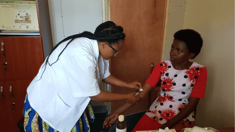 Provision of SRH Services at Musanze youth center