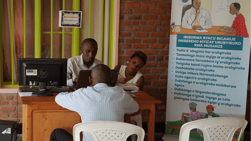 Youth involvement in SRH services provision at myc